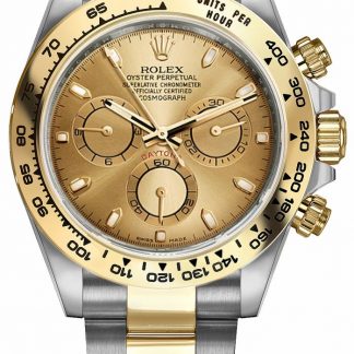 rolex cosmograph daytona zegarek z szampańską tarczą 116503